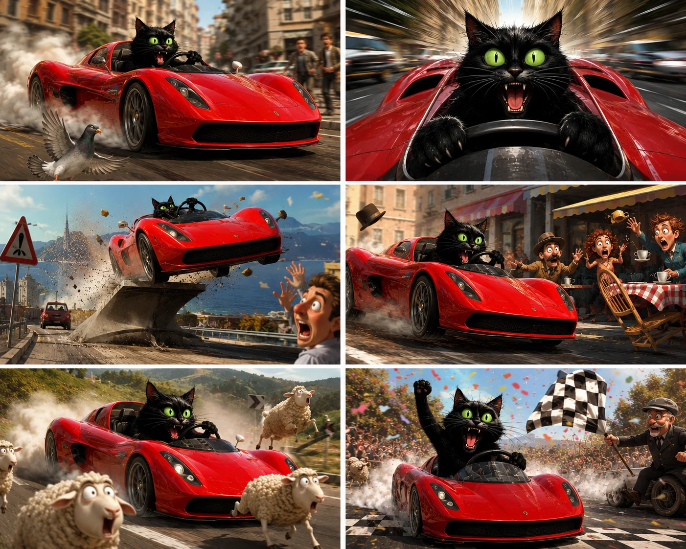 black cat ferrari 1a8cd48d-b6fd-4fdc-acf1-d063d29bd039.webp