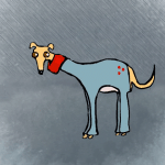 Shaking Italian Greyhound GIF by Kimmy Ramone.gif