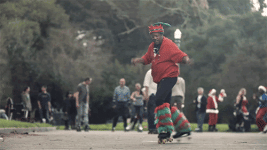giphy fine day rollerskate.gif